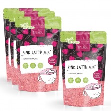 Pink latte mix