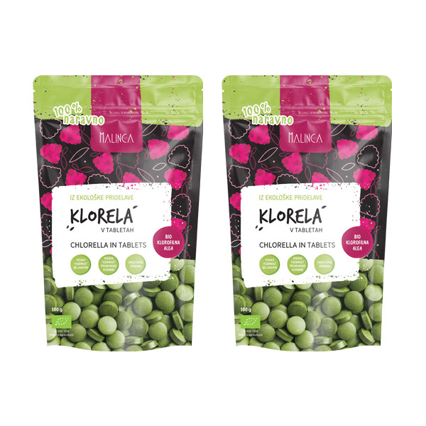 Chlorella u tabletama bio 2 x