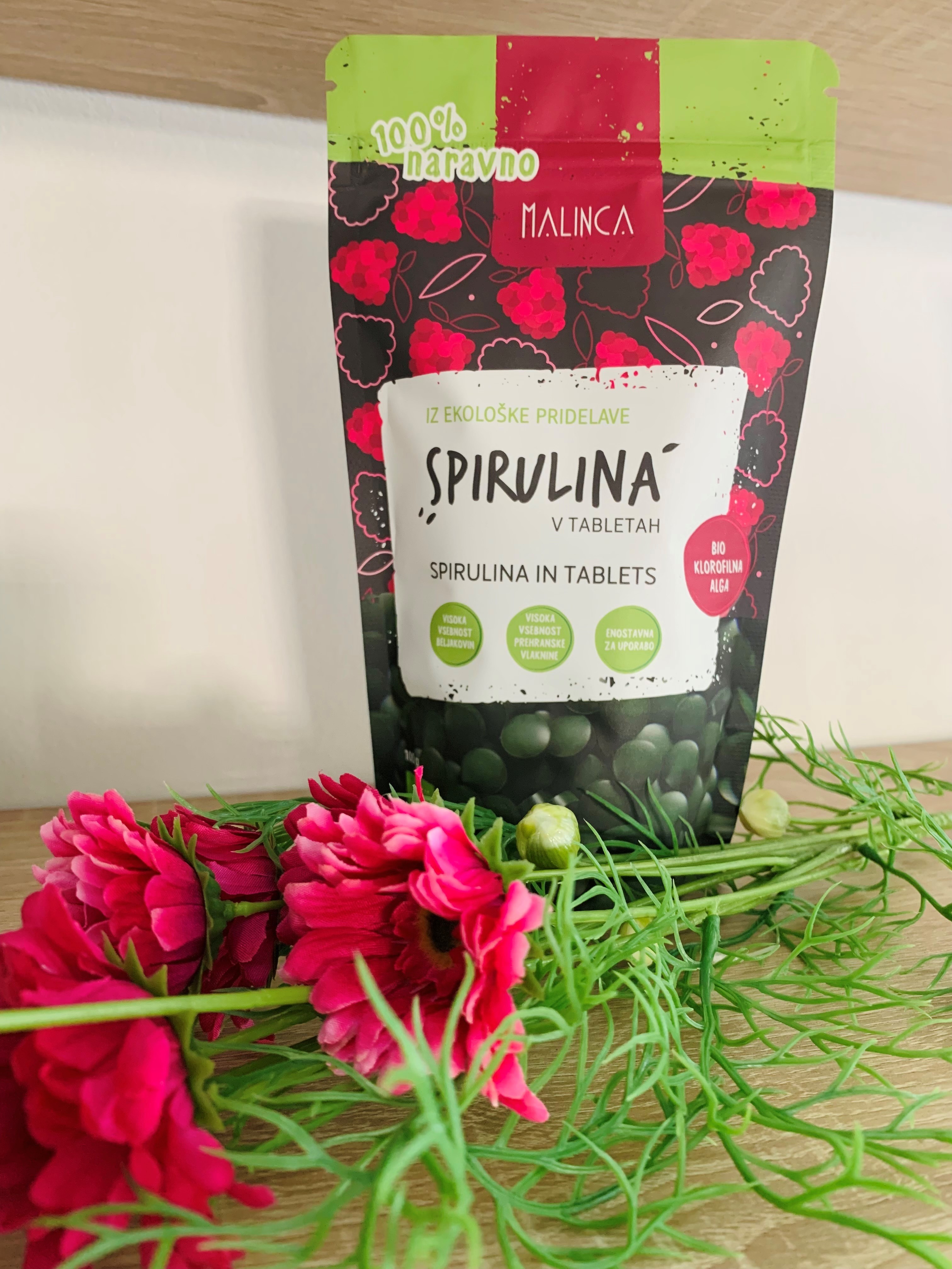 Spirulina u tabletama bio