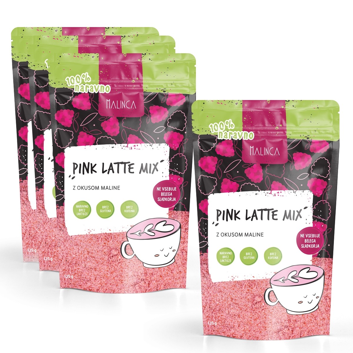 Pink latte mix HR