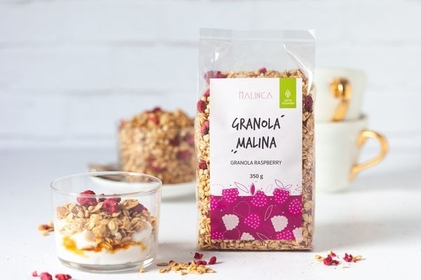 Domaća granola malina