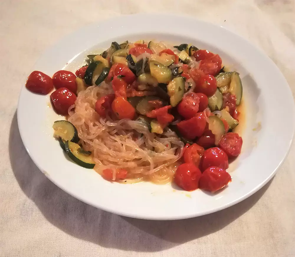 Špageti bez OH na mediteranski način