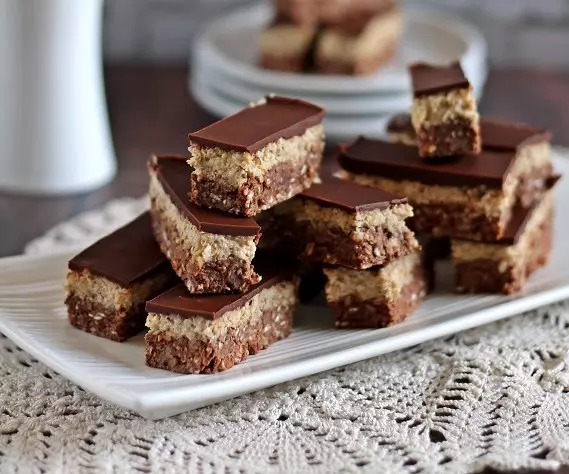 Zobeno-čokoladne kocke