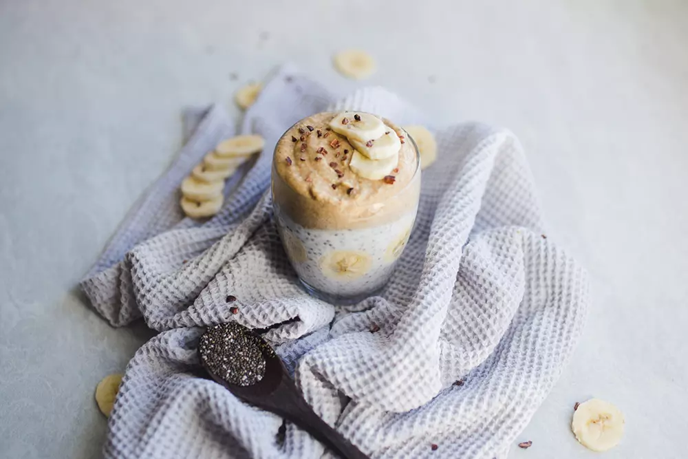 Banoffee chia puding 