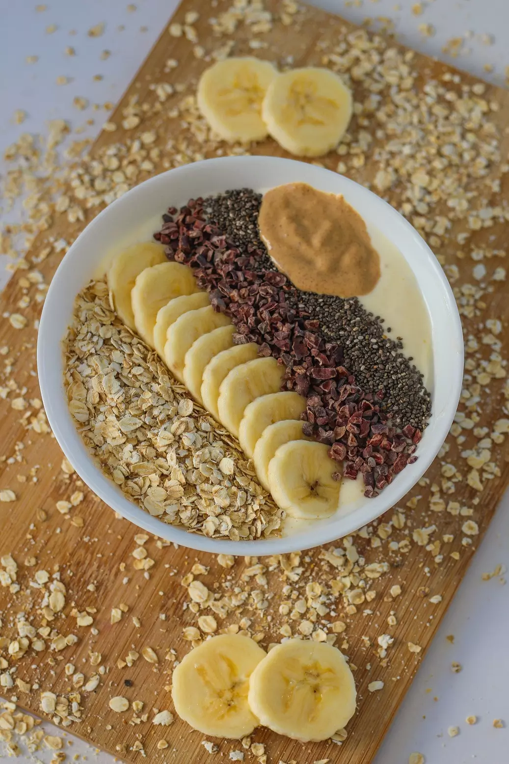 Pina colada smoothie bowl