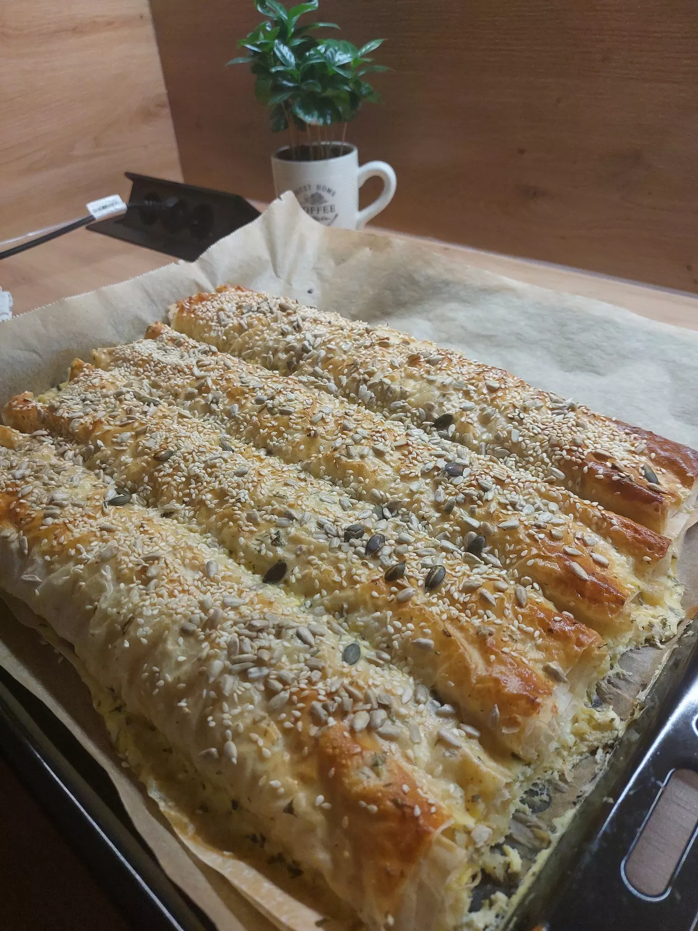 Ljetna pita od sira i tikvica