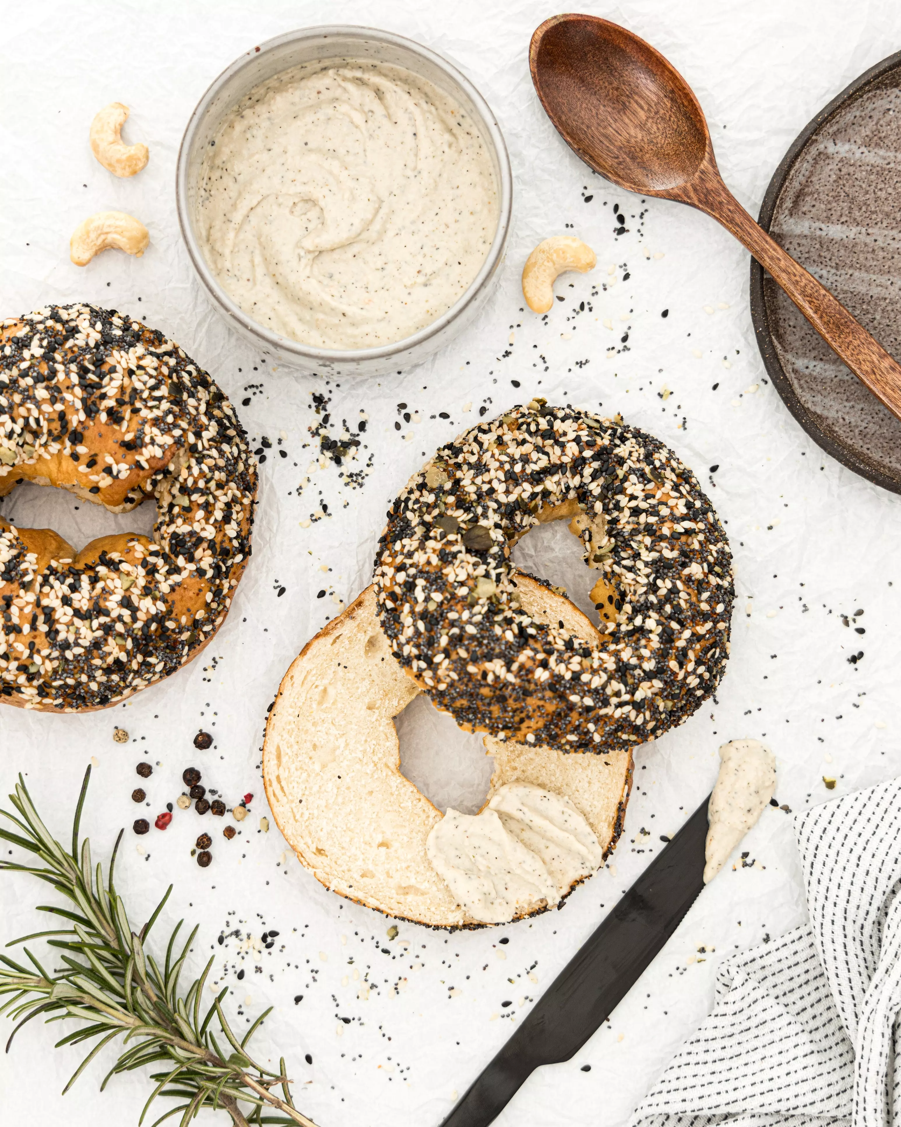 Veganski bagels