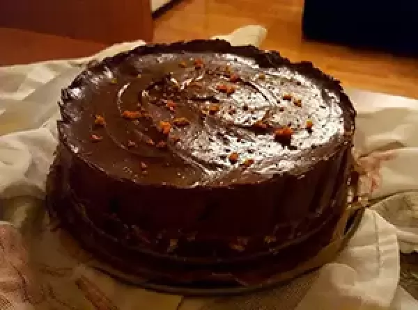 Choco orange cake 