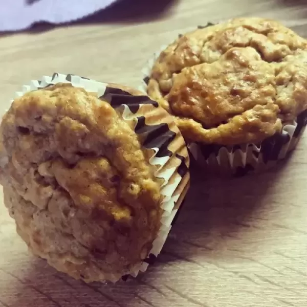 Kikiriki-banana muffini