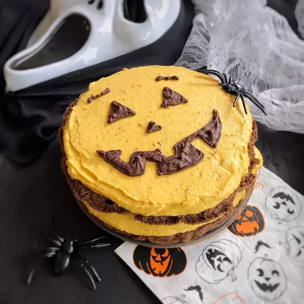 Halloween torta od bundeve