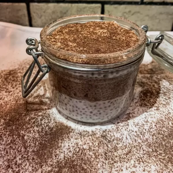 Tiramisu chia puding