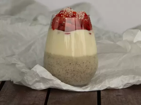Proteinski cheesecake u čaši