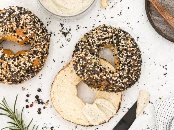 Veganski bagels