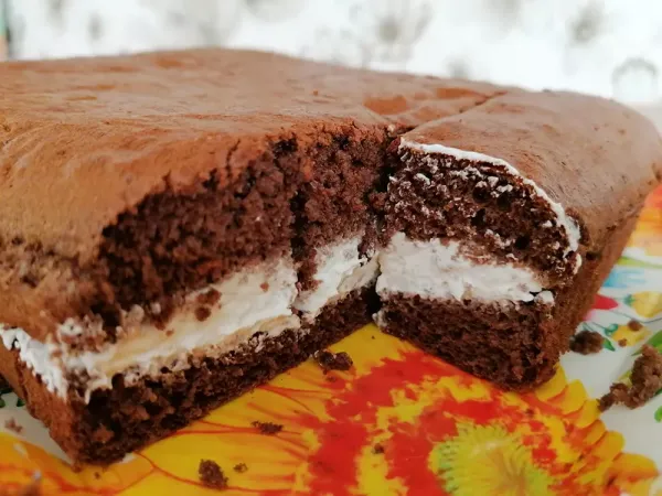 Fotografija Biskvit s kremom od mascarponea