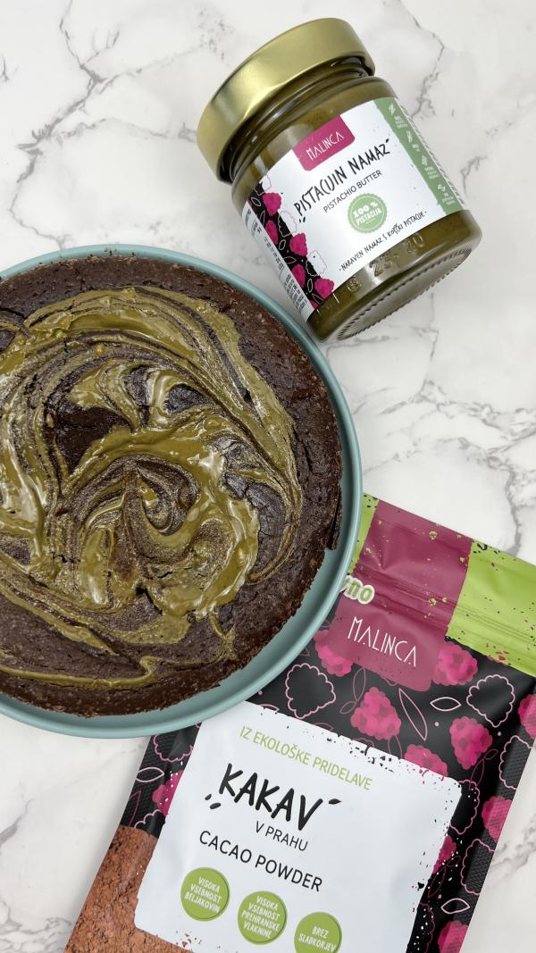 Fotografija Čokoladni brownie s pistacijom