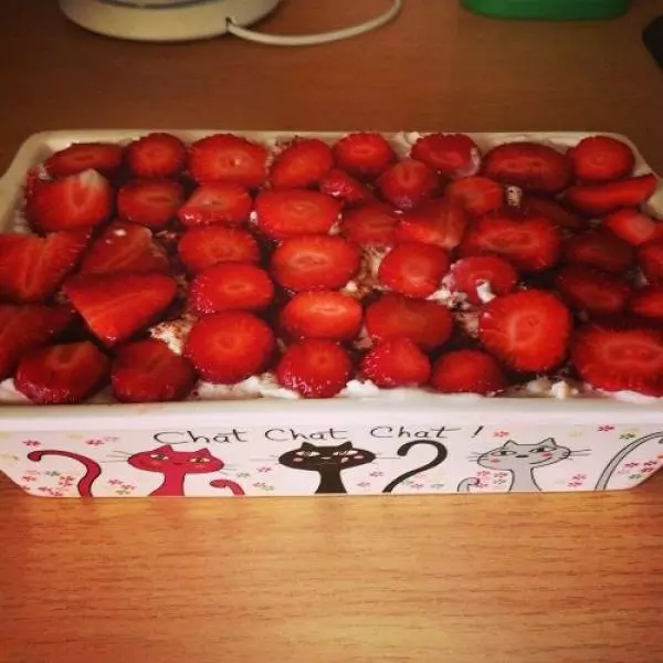 Fotografija Jagodni tiramisu