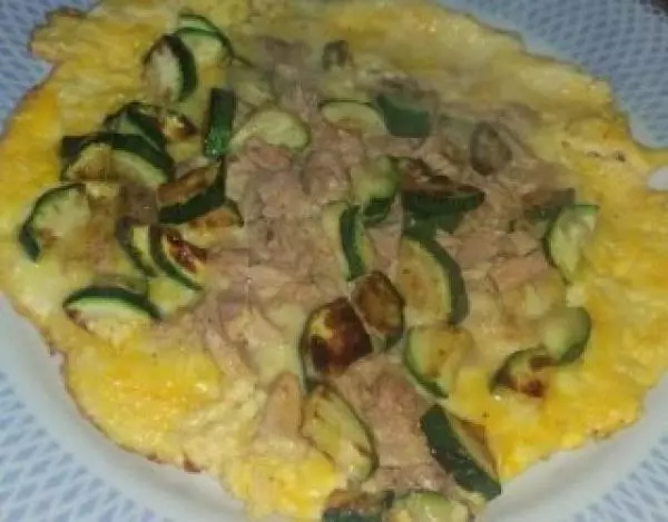 Jednostavni omlet s tikvicama